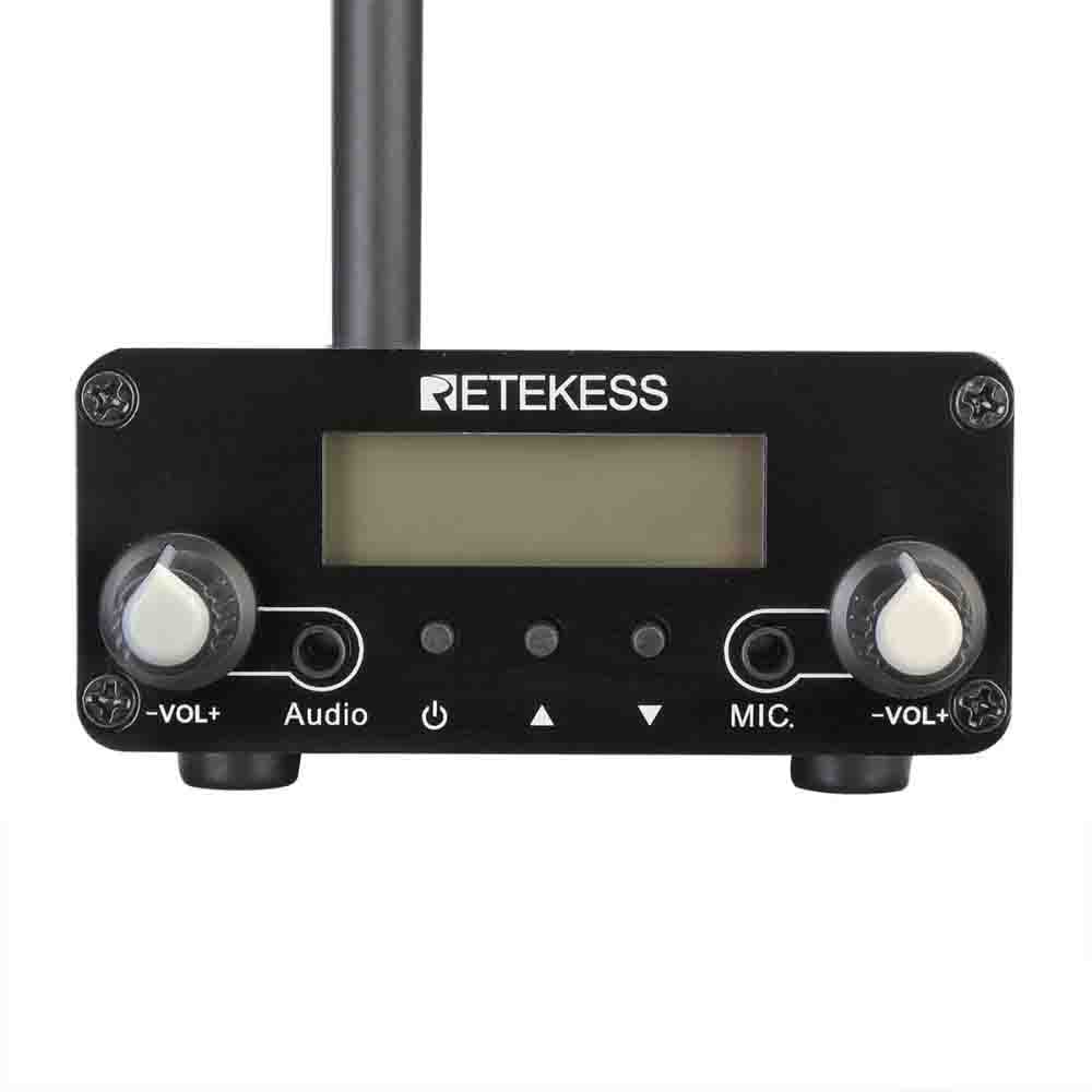 Retekess TR508 FM Radiodifusión Transmisor TR104 FM Portátil  Auriculares Receptor