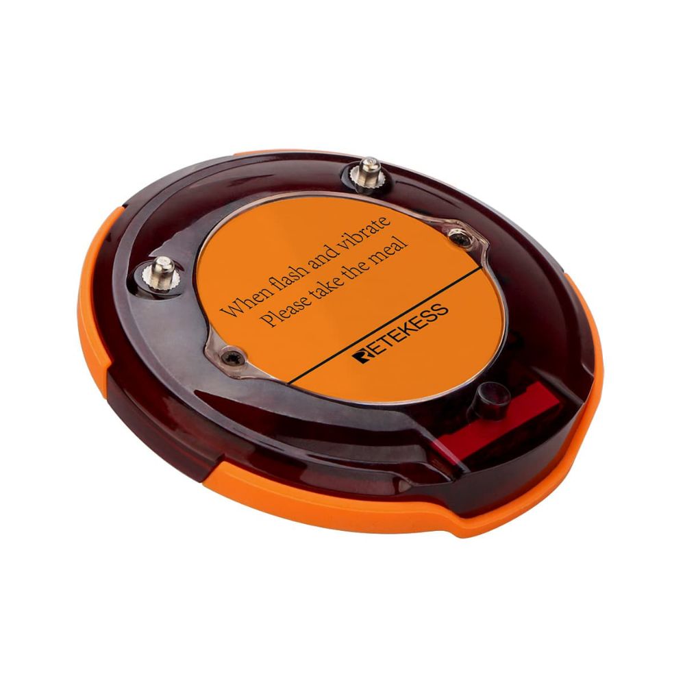 Retekess TD156 Sistema Inalámbrico Para Restaurantes Guest Pager IP67 Impermeable Larga Distancia 800m