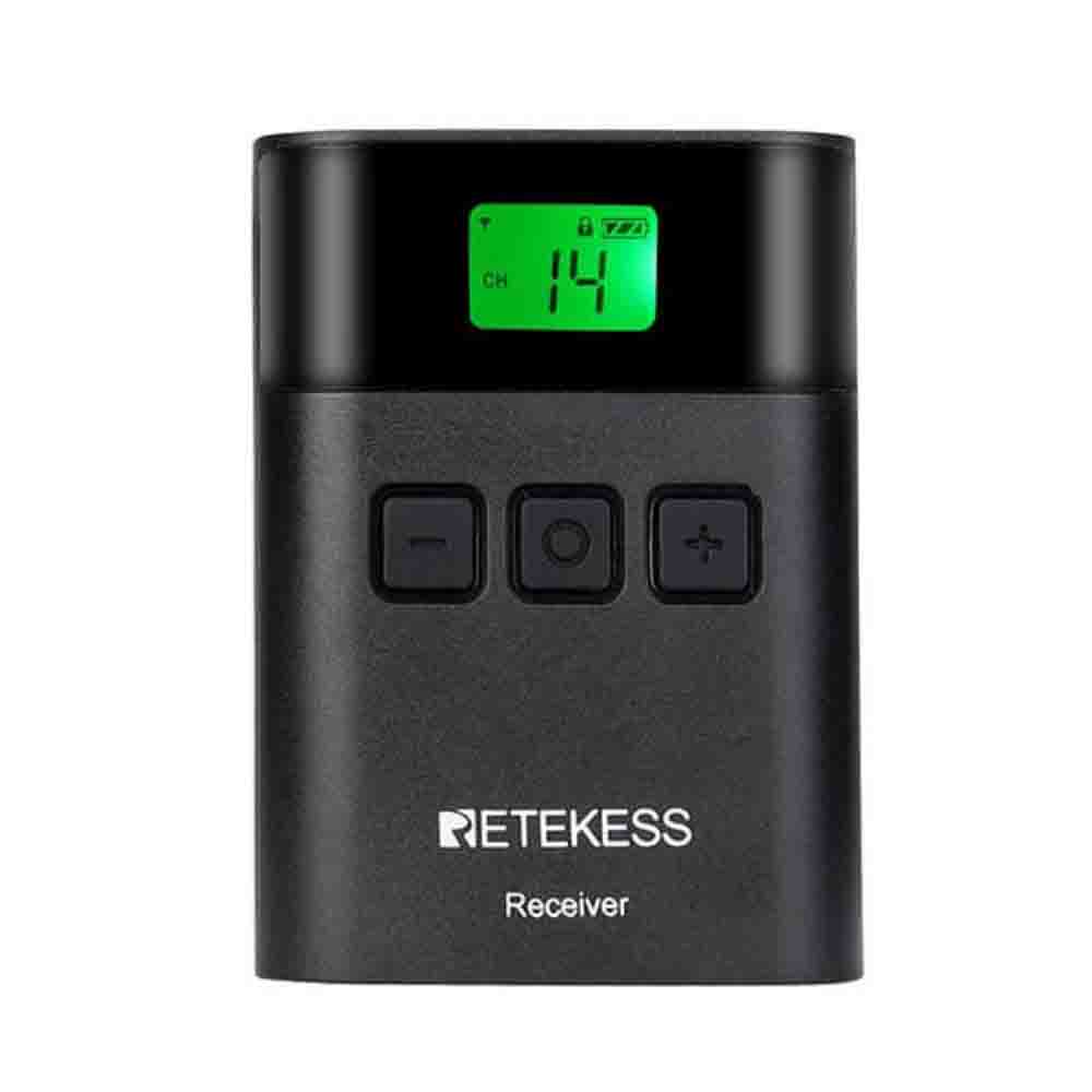 Retekess TT122 Receptor Sistema Guía Turístico Inalámbrico