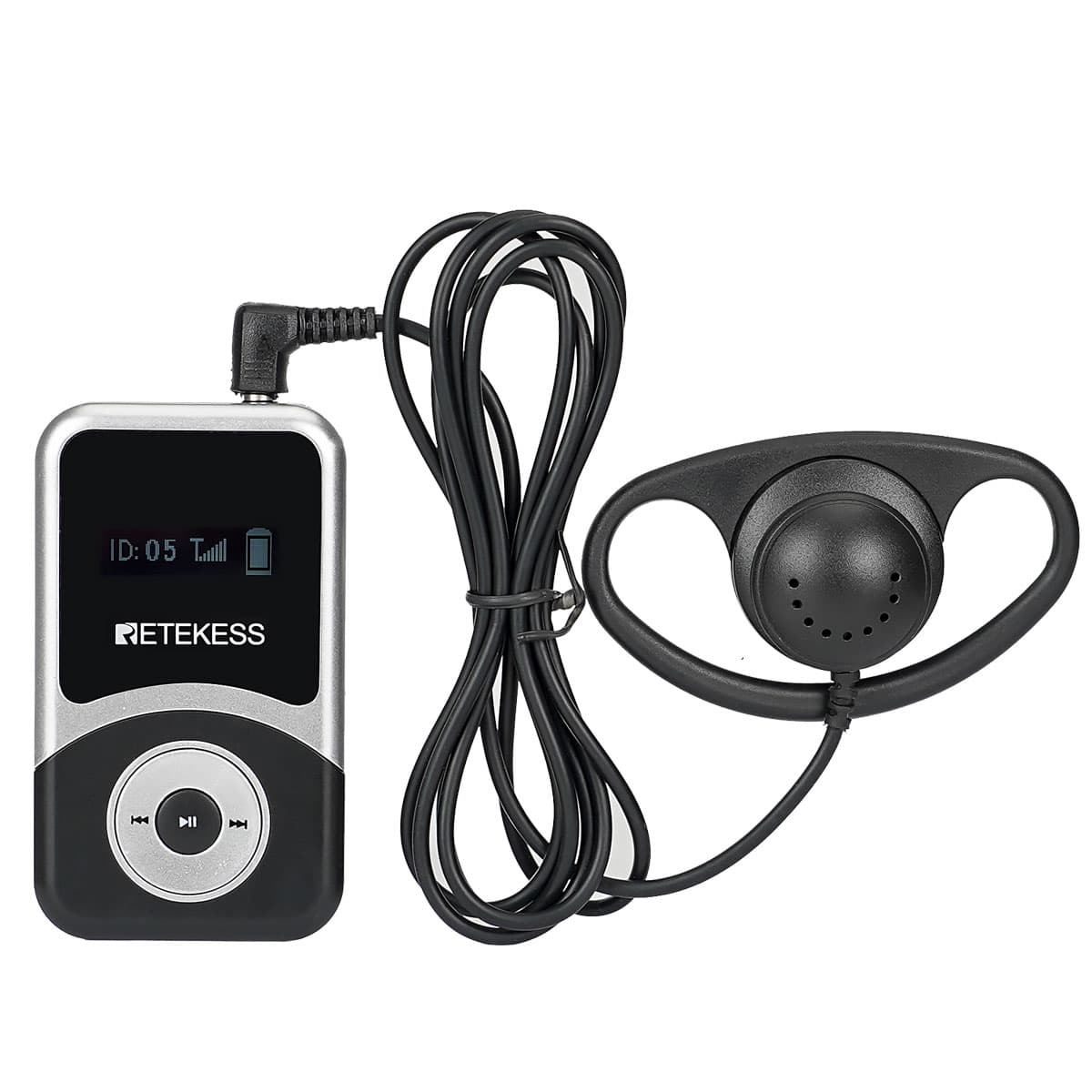 Retekess T131S Portátiles Receptores Inalámbricos con Auriculares