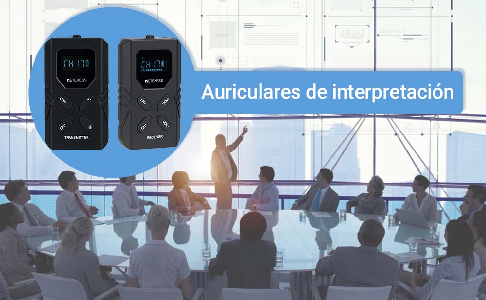 ¿Por qué elegir los auriculares de interpretación TT117?