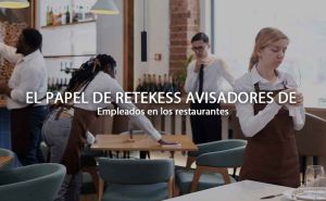 El papel de Retekess Avisadores de Empleados en los restaurantes doloremque