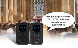 Por Qué Elegir Retekess TT117 TT118 Sistema Inalámbrico de Guía Turística doloremque