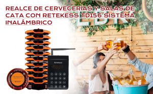 Realce de Cervecerías y Salas de Cata con Retekess TD156 Sistema Inalámbrico doloremque