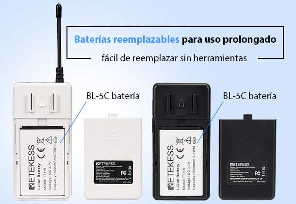 retekess-tt116-sistema-guia-turistico-bateria-reemplazable