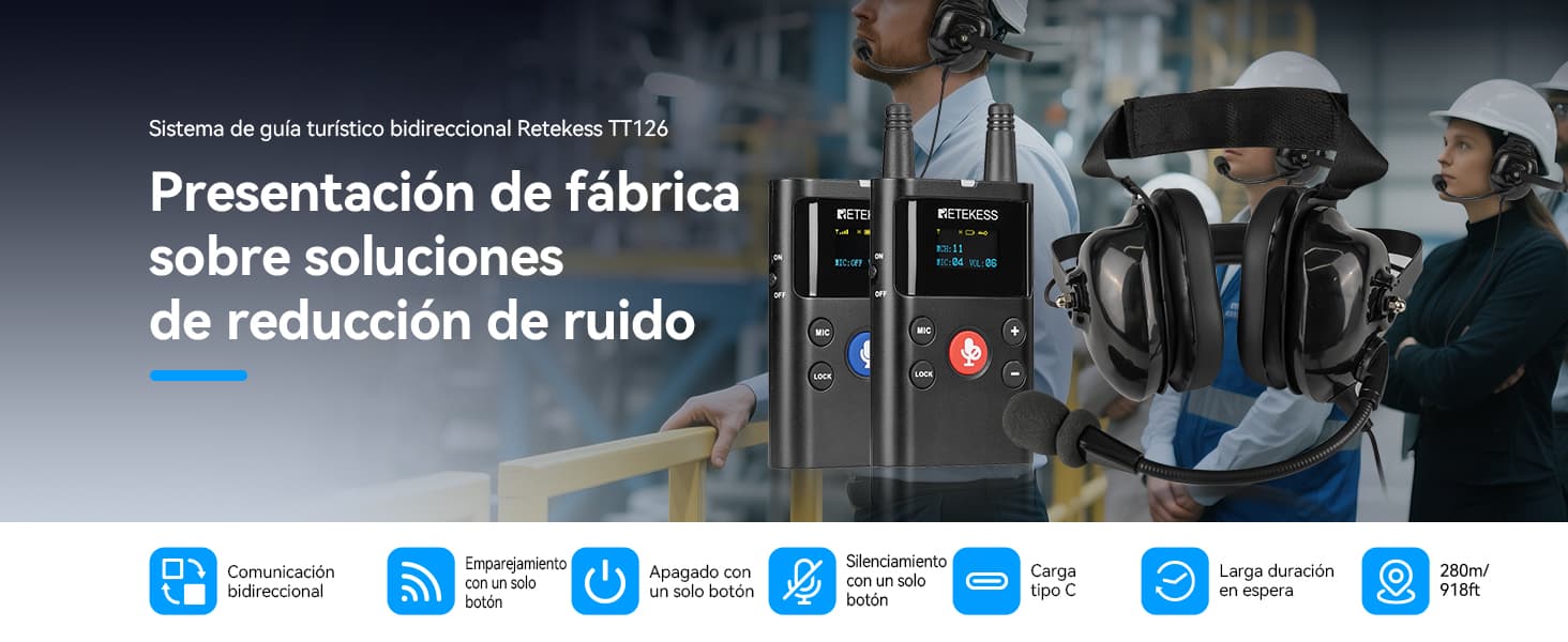 TT126-TT034-Sistema-de-Guía-Turístico-Bidireccional-Presentación-de-Fábrica-sobre-Soluciones-de-Reducción- de-Ruido