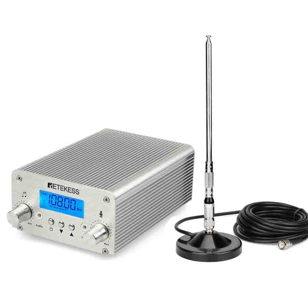 TR502 Bluetooth FM Transmisión Transmisor  PR13 FM  Portátil Radio Receptor