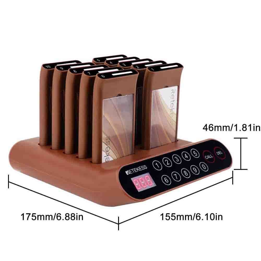  Retekess T116A Sistema de localización inalámbrica con 999 canales