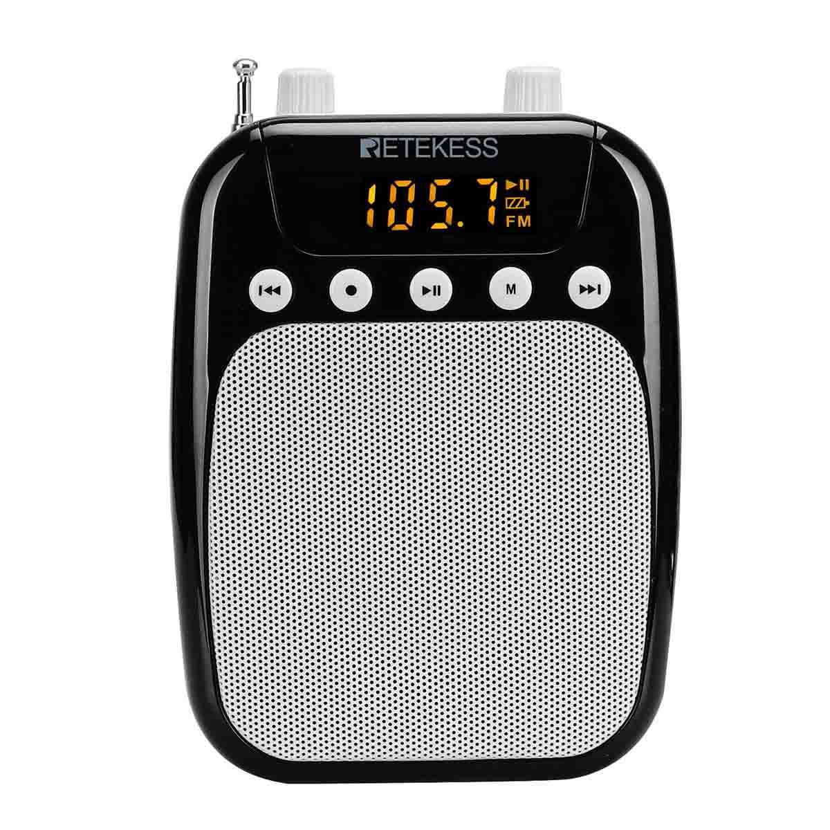 Retekess TR623 Amplificador Voz Portátil Altavoz Sistema Megafonía Bluetooth