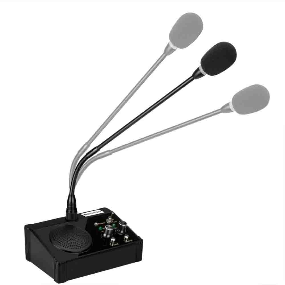 TW106 5W Ventana Contador Intercom Sistema de altavoces Negro
