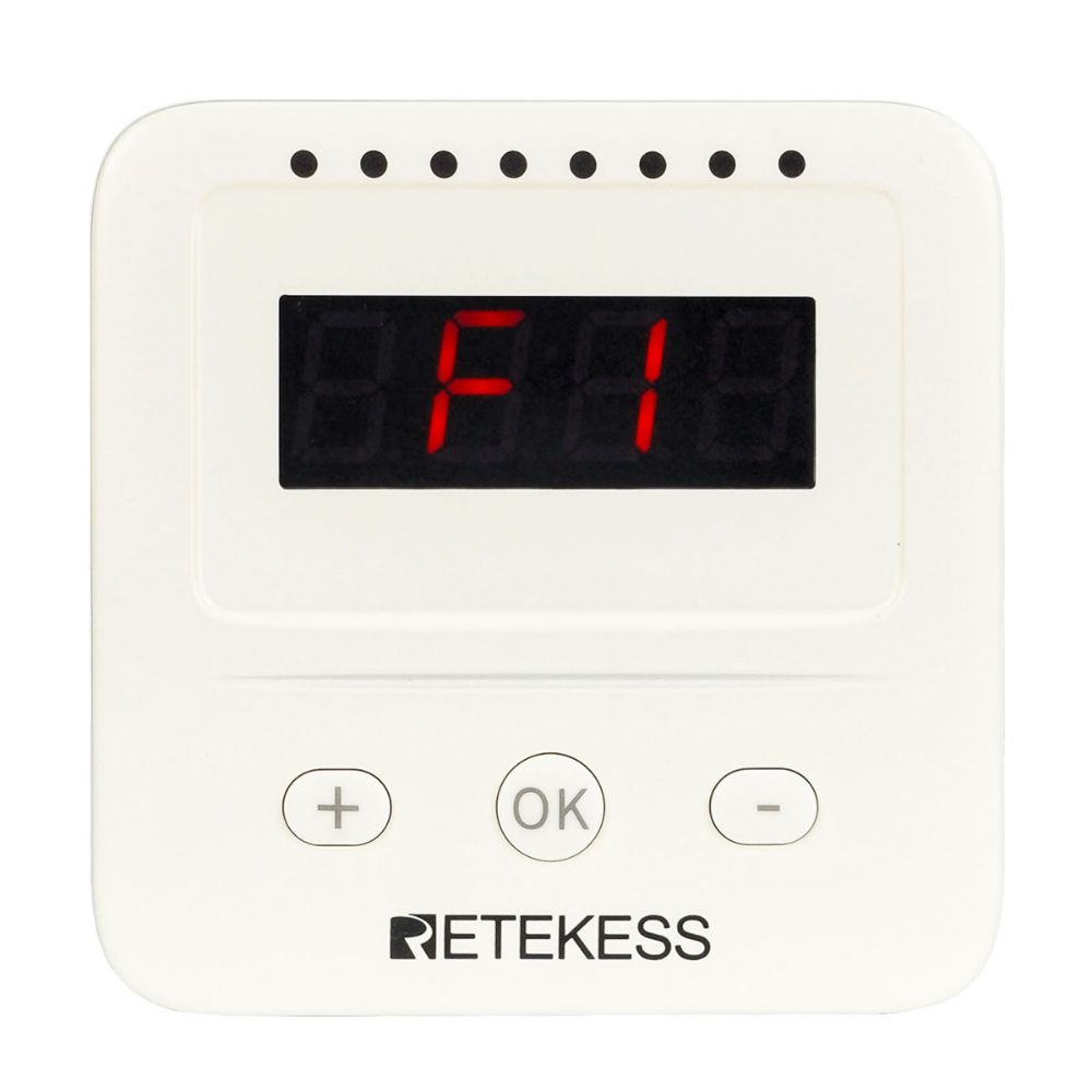 Retekess Sistema de Buscapersonas para Cuidadores TH106 Receptor para Hospitales, Clínicas y Atención Domiciliaria