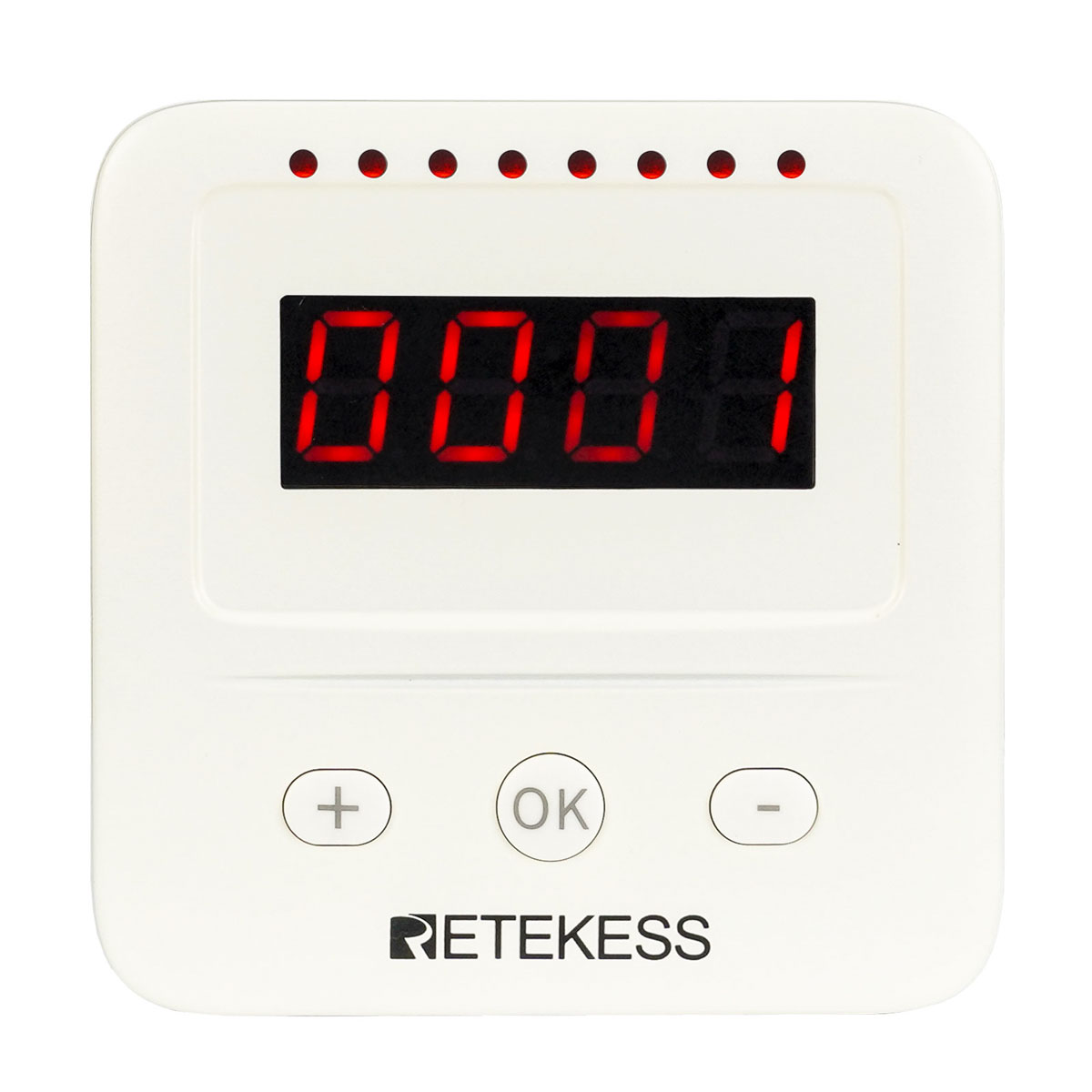 Retekess Sistema de Buscapersonas para Cuidadores TH106 Receptor para Hospitales, Clínicas y Atención Domiciliaria