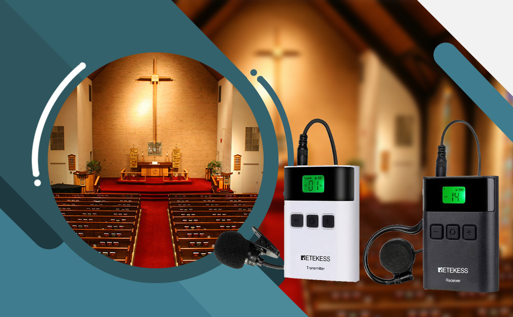 Sistema asequible de asistencia auditiva de la iglesia