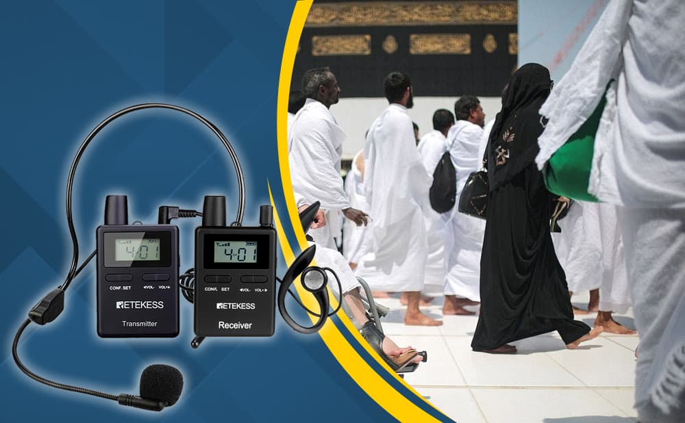 Sistema de guía inalámbrico para Hajj Umrah y eventos religiosos